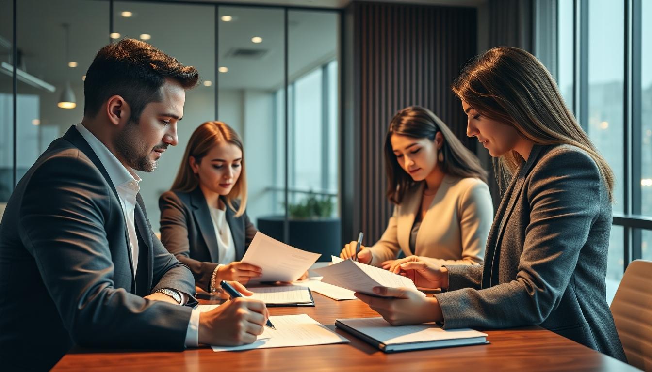 Property settlement documents and transfer review